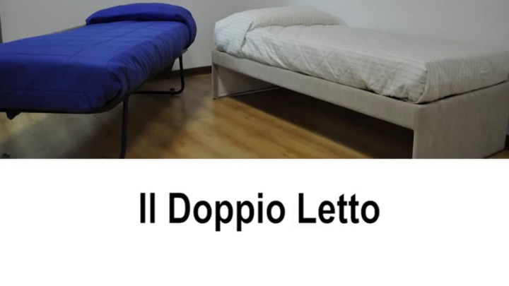 Letto con letto estraibile - LETTO ESTRAIBILE - VAMA Divani - singolo /  moderno / imbottito