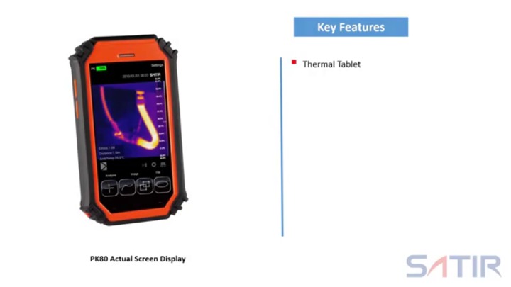Termocamera portatile - HOTFIND S - SATIR Trade UK Co Limited - da interno  / a infrarossi