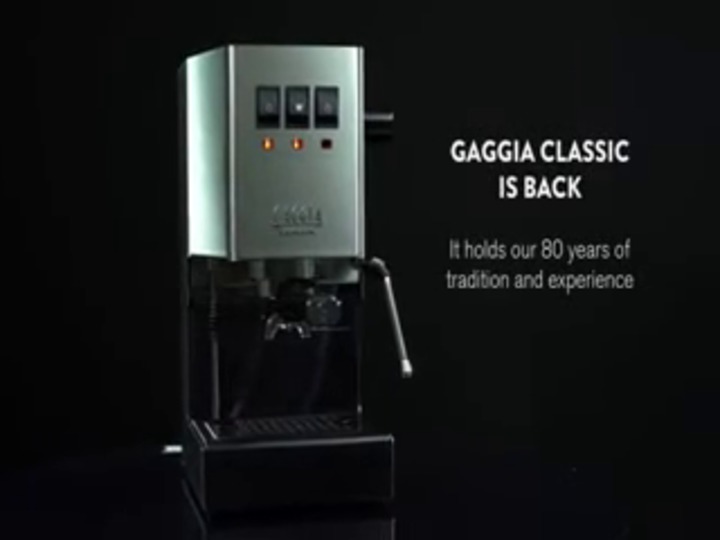 Macchina da caffè espresso - NEW CLASSIC - GAGGIA - manuale / a 2 gruppi /  acqua calda