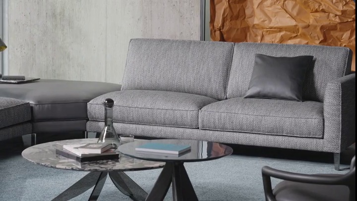 roche bobois divano semi circolare