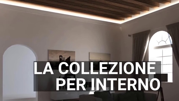 Cornice ELENI LIGHTING EL706 in Poliuretano per Illuminazione LED