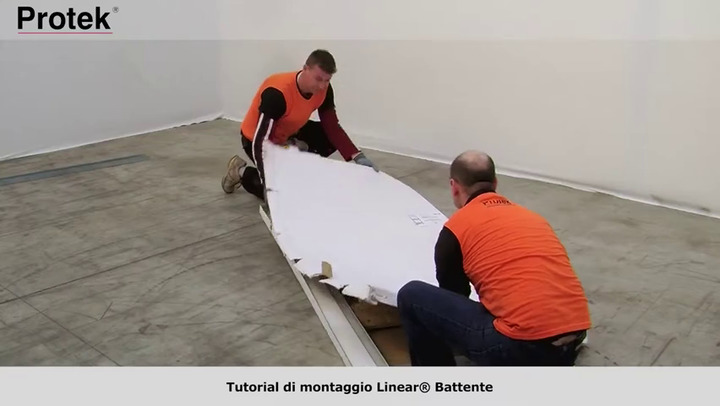 Tutorial di montaggio Linear scorrevole per pareti da cartongesso 